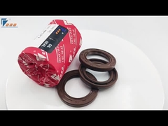 স্কেলেট মেটাল হাইড্রোলিক অয়েল সিল ব্রাউন এফকেএম রাবার সিল পরিধান প্রতিরোধী