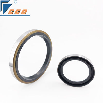 কালো টেকসই এসবি টাইপ অয়েল সিল স্কেলেটন এনবিআর সিঙ্গেল লিপ - 40 ℃ ~ 120 ℃